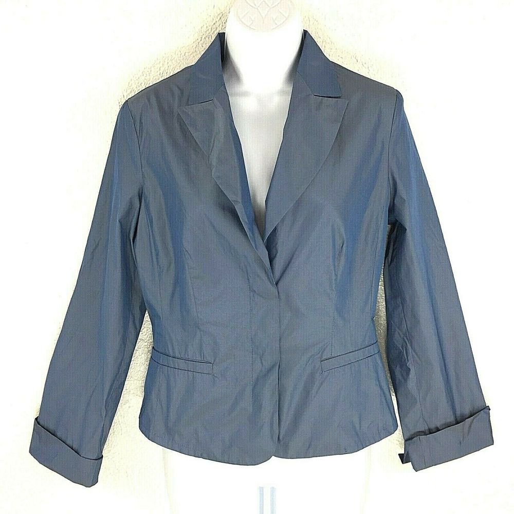 Caractere Blue Jacket Size 8 Made in Italy